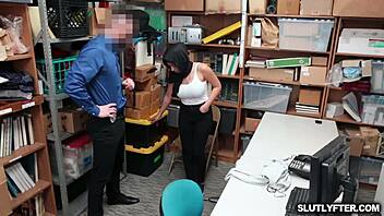 ella knox getting slammed hard like a surfboard on rough tide.