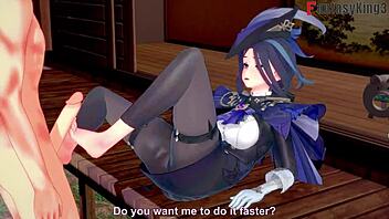 Clorinde Gives An Amazing Blowjob In Genshin Impact Fantasy!