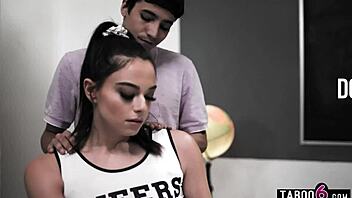 Hey Sophia Burns, getting your teen 18+ ass pounded by teacher Penny Barber and stepson for grades?