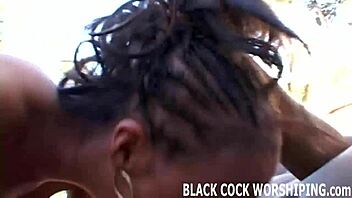 I found a black stranger with a big cock to fuck my wife