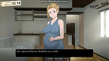 WIFE GETS DOMINATED BY OLD FATHER-IN-LAW IN PREGNANT CUCKOLD HENTAI.