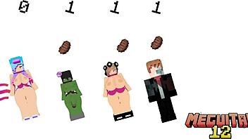 Big-Titted Characters Reunite In Old Minecraft Porn Video