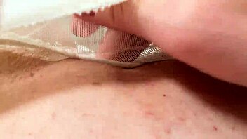 I jerk off creamy pussy in wet panties until loud cum