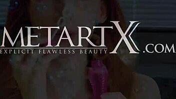 Why does this cute teen 18+ redhead's sexy ass jiggle so much while she masturbates?