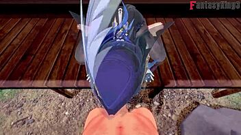 Clorinde Gives An Amazing Blowjob In Genshin Impact Fantasy!