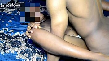 teen girl throws it back on big cock in doggystyle, gaping pussy wide, thong and panties off, fat tits bouncing