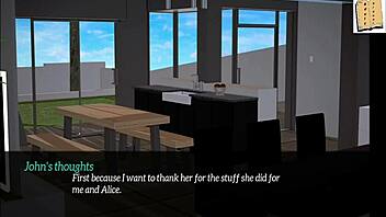 my new family gets kinky in this hentai game part 185