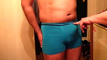 Asian Bitch Slaps Cock in Femdom Domination Handjob