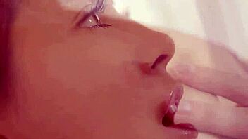 Charming babe moans as stud hammers her anal canal.