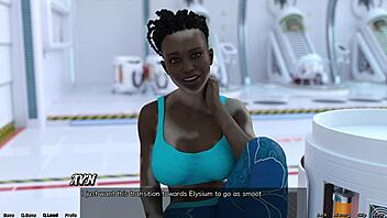 Stranded in space 8, helping zara in the game.