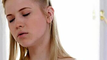 busty mature shows her 18 year old maid the joys of lesbian sex