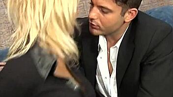 I love this dirty anal Italian MILF's blowjob... wait, assfucking.