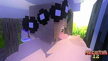Big-Titted Characters Reunite In Old Minecraft Porn Video