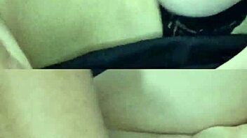 tight pussy with big clit bouncing in quickie missionary