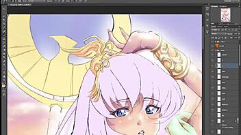 See Athena's huge boobs?