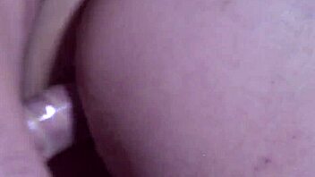 beefy muscle guy deepthroats before getting anal in close up with ripped clothes