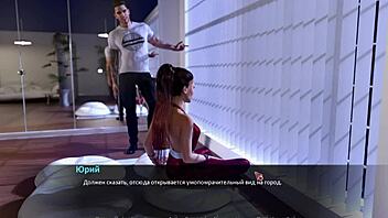 3D animated porn with anal sex and cumshot
