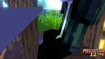 Big-Titted Characters Reunite In Old Minecraft Porn Video