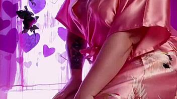 Woman Teases In High Heels And Nighties