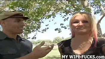 I told him I wanna sleep with other guys tonight. Watch this monster cock femdom scene unfold!