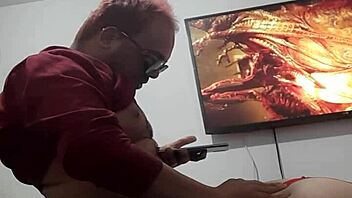 Latina babe enjoys delicious anal sex with big ass fucking.