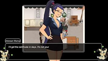 Hentai Game Village Rhapsody Part 9 Final: Fucking the Redhead and the Bitch with Monster Cock