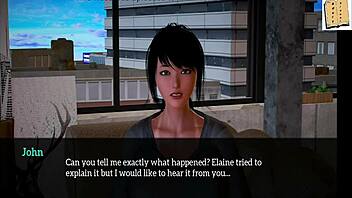 my new family gets kinky in this hentai game part 185