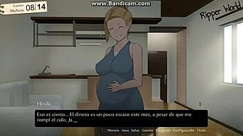 WIFE GETS DOMINATED BY OLD FATHER-IN-LAW IN PREGNANT CUCKOLD HENTAI.