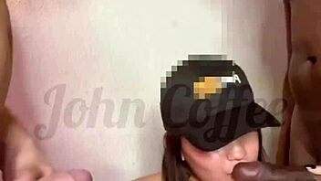 Lina Nakamura Squirts Hard Outdoors!