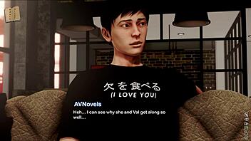 Exploring the inn in episode 75