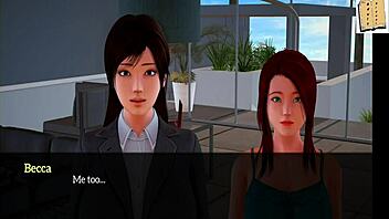 my new family gets kinky in this hentai game part 185