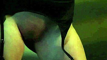 bound participant explored with toys in stylish attire