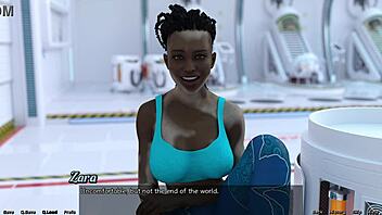 Stranded in space 8, helping zara in the game.