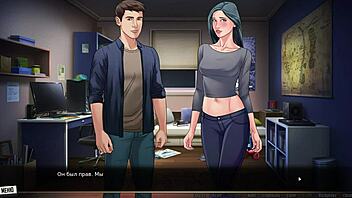 intriguing rough cowgirl sex with big cock outdoor in our red string part 22