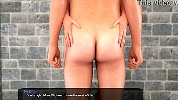 Milfy City Shower Sex Scene with Hot 3D Cartoon Milf