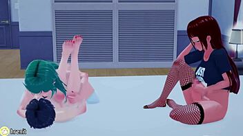 Trap girlfriend ntr riding monster cock