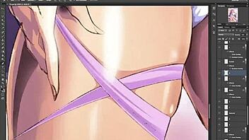 Hentai featuring big-boobed Athena of Saint Seiya with cosplay costume