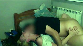 Daddy undresses stepdaughter and gives her a big cock