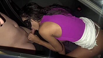 betraying husband with his work friend in garage, giving without condom