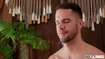 Milfy Fit Yoga Milf Medusa Rides Young Stud's Cock All Day With Passion