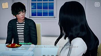 In this cartoon series, my bully becomes my lover in episode five