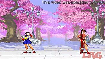 Tqh 0 Mai Team Battles Chunli Team In Hentai