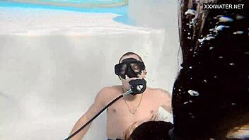 whoa, underwater group sex with eva sasalka is wild af!