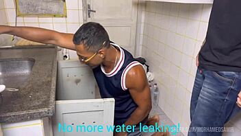 Neighbor Plumber Arrives Hot and Ready for Wild Cock Riding Action