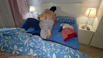 hot wife riding cock missionary close up big pussy close up cum inside