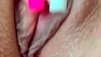 Early morning, my pink pussy throbs with multiple orgasms.