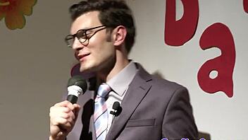 Gay hunk in orgy gets assfucked and tagteamed by athletic bodybuilders