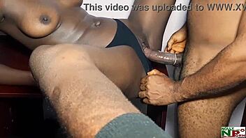 First time porn actress gets to experience a big dick