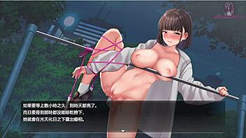 night walk 11 exposed bondage play in the park!