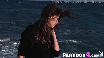 Petite brunette teen Mila Azul in all her glory